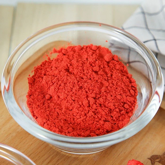 strawberry dried powder
