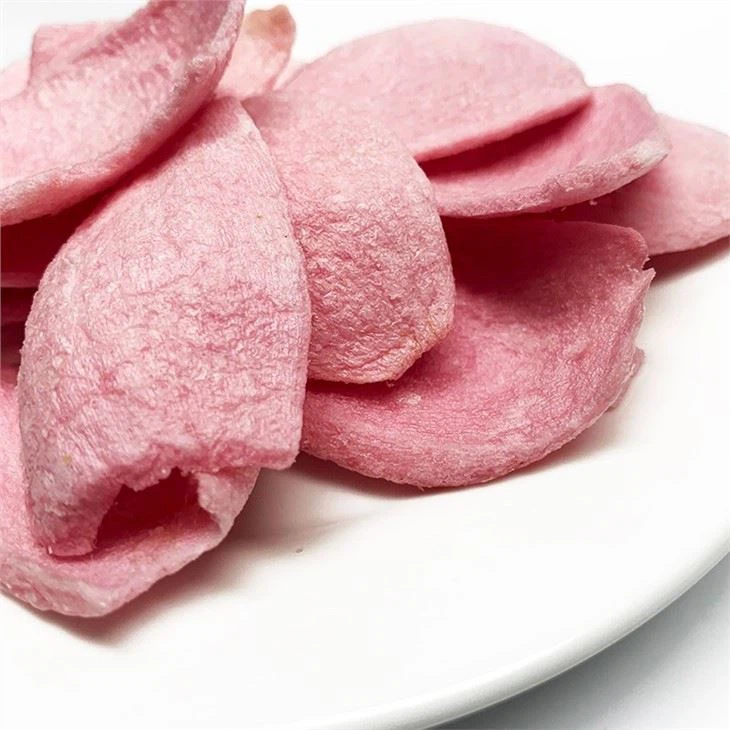 China vacuum fried Red Onion Slice factory